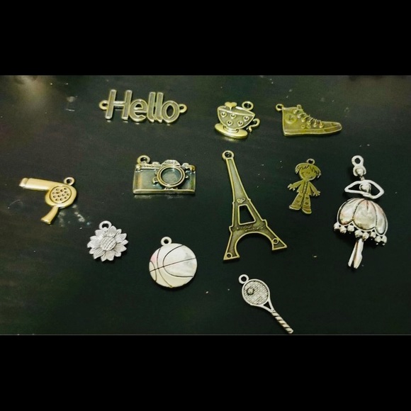 4 keychain with charm - Picture 4 of 15